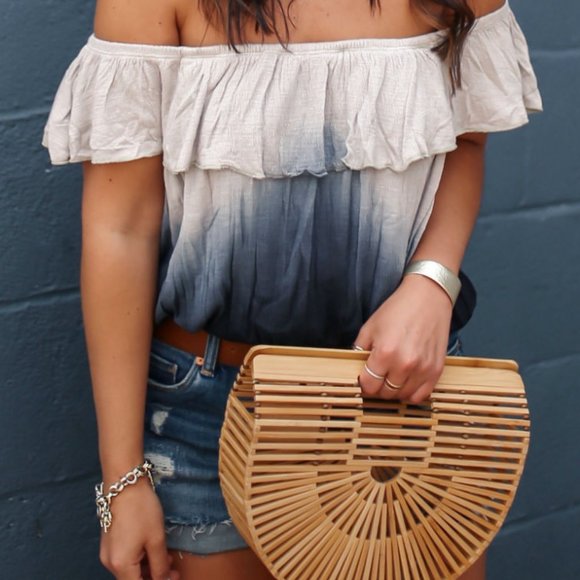 FREE PEOPLE Cora Off The Shoulder Blouse - Picture 2 of 8